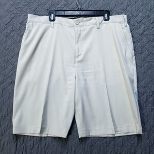 Bcg Wicking Chino Shorts Adult 36 Golf Performance Casual Travel Beige Men's